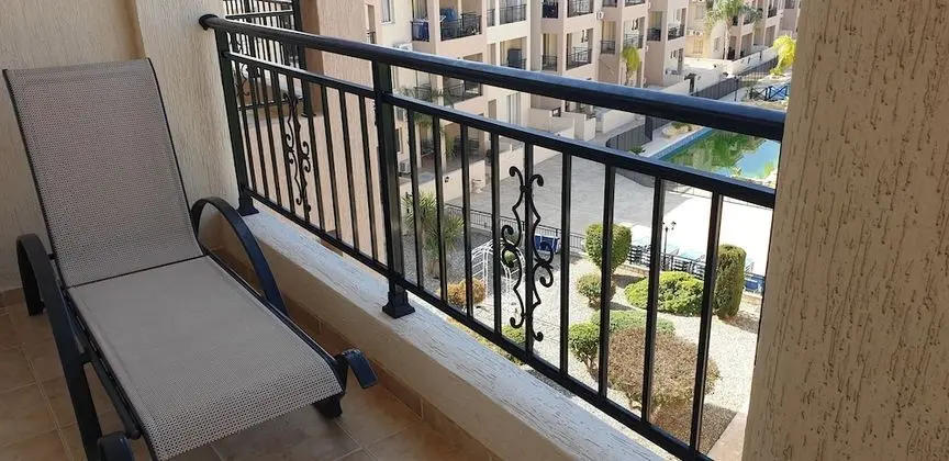 Exclusive Apart Daire, 1 Yatak Odası, Balkon, Havuz Kenarı