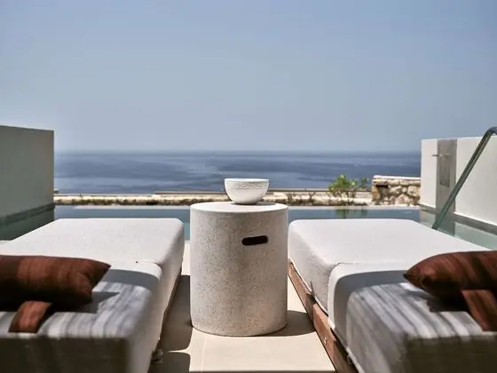 Deluxe Oda, Kişiye Özel Havuzlu, Deniz Manzaralı