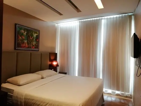 Deluxe Apart Daire, 2 Yatak Odası, Sigara İçilmez, Şehir Manzaralı (Ruby Unit)