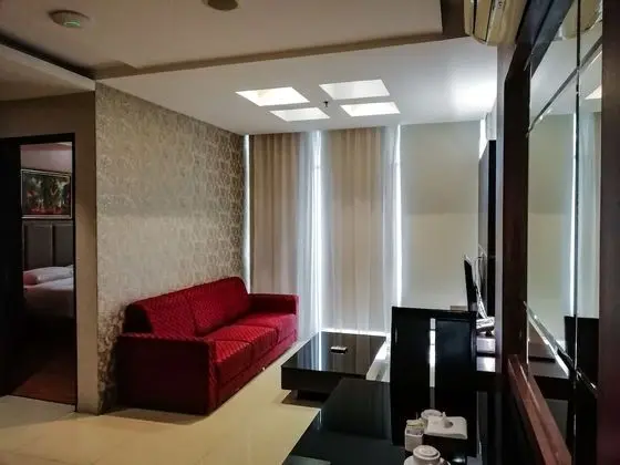 Deluxe Apart Daire, 2 Yatak Odası, Sigara İçilmez, Şehir Manzaralı (Ruby Unit)