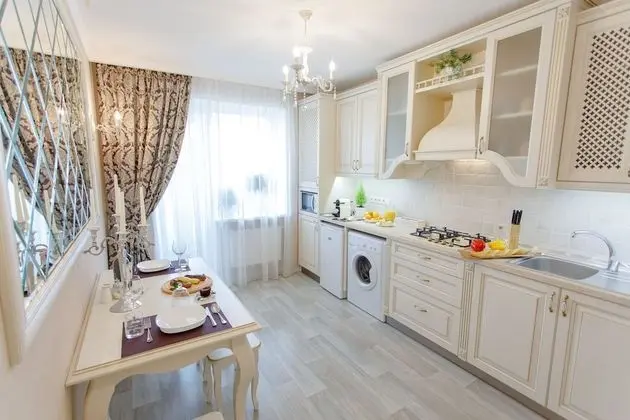 Deluxe Apart Daire, 1 Büyük (Queen) Boy Yatak, Mutfak, Bahçe Manzaralı