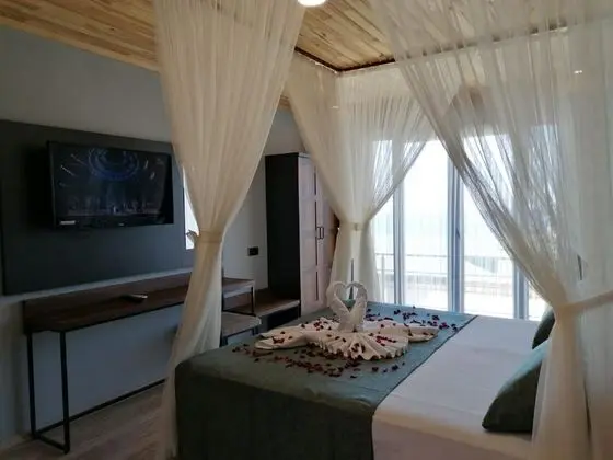 Villa, Deniz Manzaralı, Jakuzili (2 Kişilik)