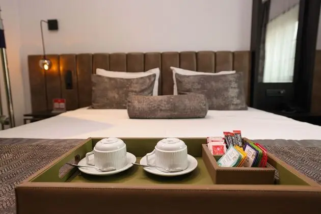 Deluxe Tek Büyük Yataklı Oda, 1 Çift Kişilik Yatak, Şehir Manzaralı