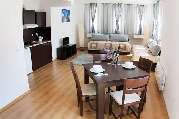 Superior Apart Daire, 1 Yatak Odası, Mutfak