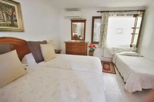 Üç Kişilik Oda, Balkon/Veranda, Bahçe Manzaralı