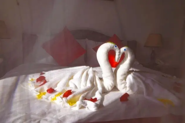 Deluxe Tek Büyük Yataklı Oda, 1 Çift Kişilik Yatak, Küvet, Bahçe Manzaralı