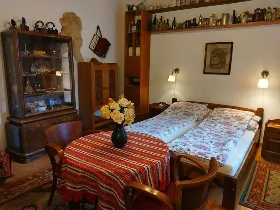 Oda, 1 Yatak Odası, Şömine