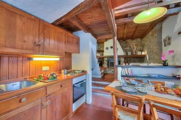 Standard Dağ Evi, 1 Çift Kişilik Yatak (Rustico Romantico Brè)