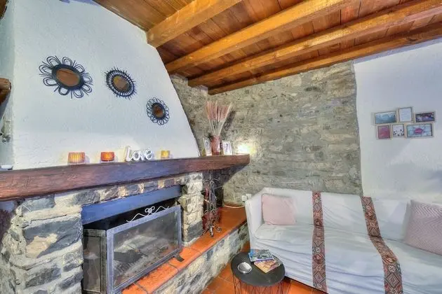 Standard Dağ Evi, 1 Çift Kişilik Yatak (Rustico Romantico Brè)