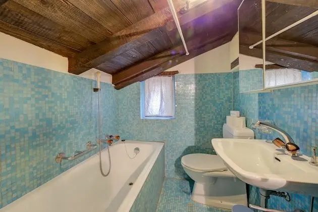 Standard Dağ Evi, 1 Çift Kişilik Yatak (Rustico Romantico Brè)