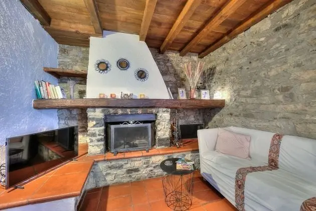 Standard Dağ Evi, 1 Çift Kişilik Yatak (Rustico Romantico Brè)