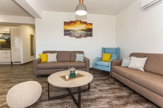 Apart Daire, 2 Yatak Odası, Balkon, Deniz Manzaralı (A4)