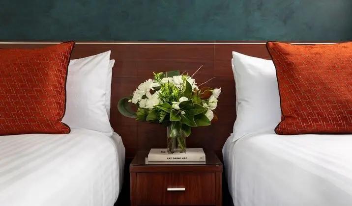 Deluxe Oda, 2 Çift Kişilik Yatak, Şehir Manzaralı