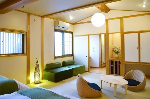 Traditional Oda, Özel Banyo (Japanese-Style for 5 Guests + Shower)
