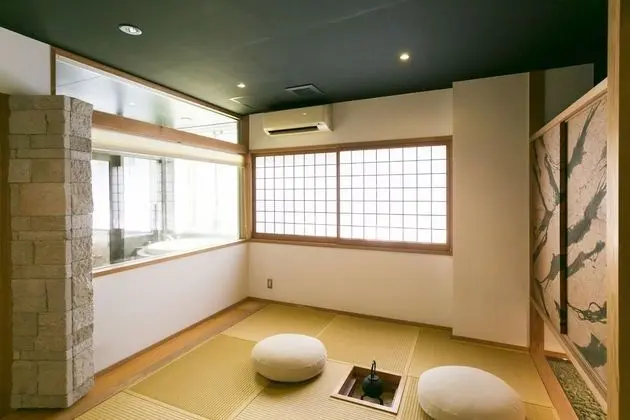 Traditional Oda, Sigara İçilmez (Tatami,Private Hot Spring Bath Sakura)
