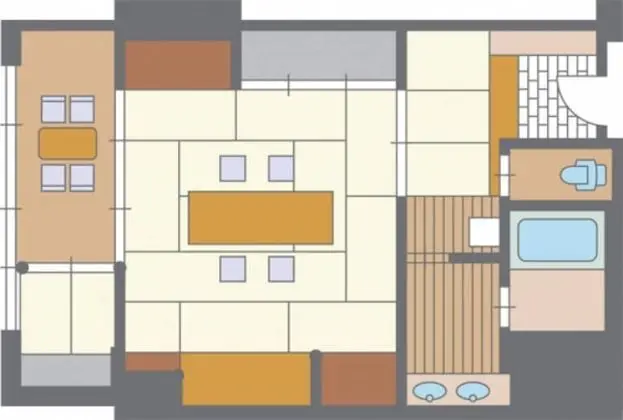 Traditional Oda (Japanese Style, HANASHINJYU,Top Floor)