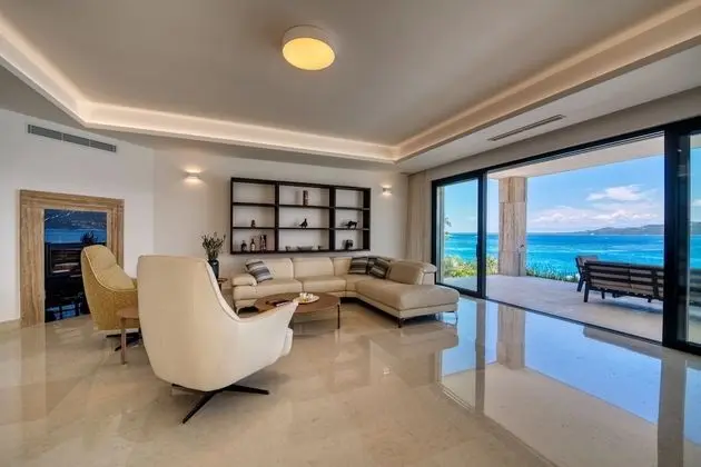 Deluxe Villa, 4 Yatak Odası, Kişiye Özel Havuzlu, Deniz Manzaralı
