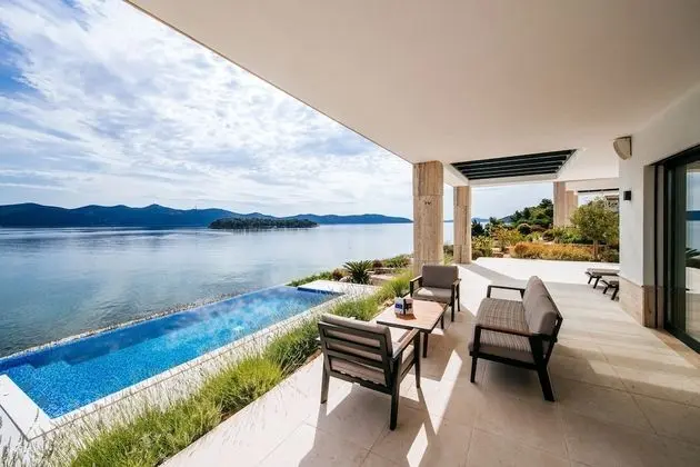 Deluxe Villa, 4 Yatak Odası, Kişiye Özel Havuzlu, Deniz Manzaralı