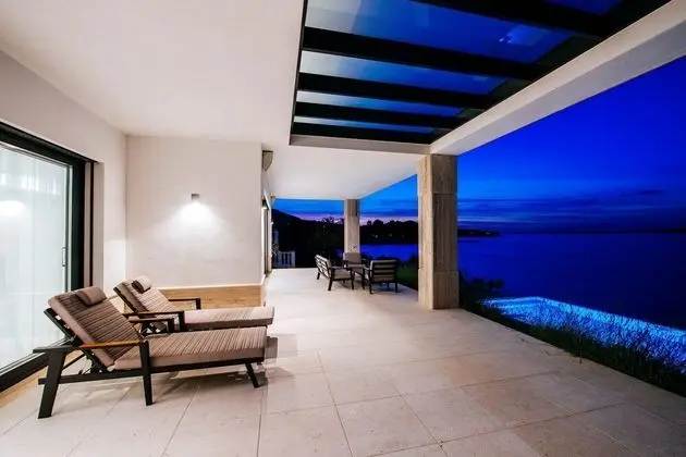 Deluxe Villa, 4 Yatak Odası, Kişiye Özel Havuzlu, Deniz Manzaralı