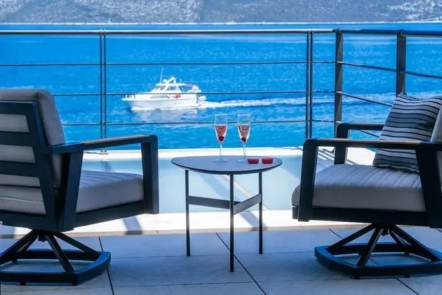 Deluxe Villa, 4 Yatak Odası, Kişiye Özel Havuzlu, Deniz Manzaralı
