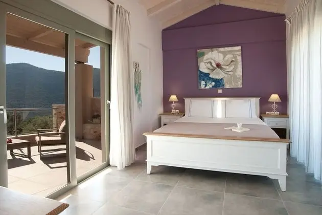 Superior Villa, 3 Yatak Odası, Kişiye Özel Havuzlu, Deniz Manzaralı (Evangelia)
