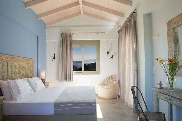 Superior Villa, 3 Yatak Odası, Kişiye Özel Havuzlu, Deniz Manzaralı (Evangelia)