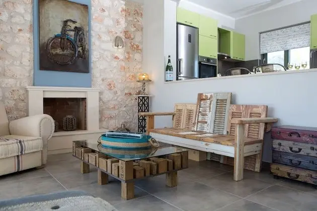 Superior Villa, 3 Yatak Odası, Kişiye Özel Havuzlu, Deniz Manzaralı (Evangelia)