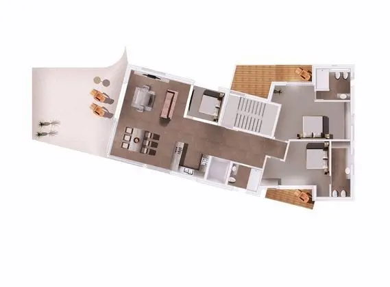 Deluxe Apart Daire, Deniz Manzaralı (1)
