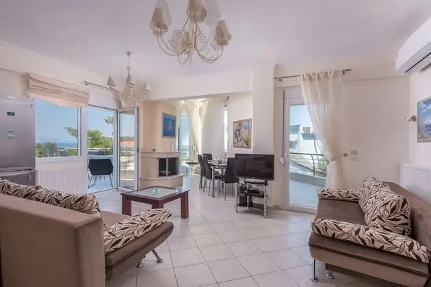 Dubleks, 2 Yatak Odası, Jakuzi, Deniz Manzaralı