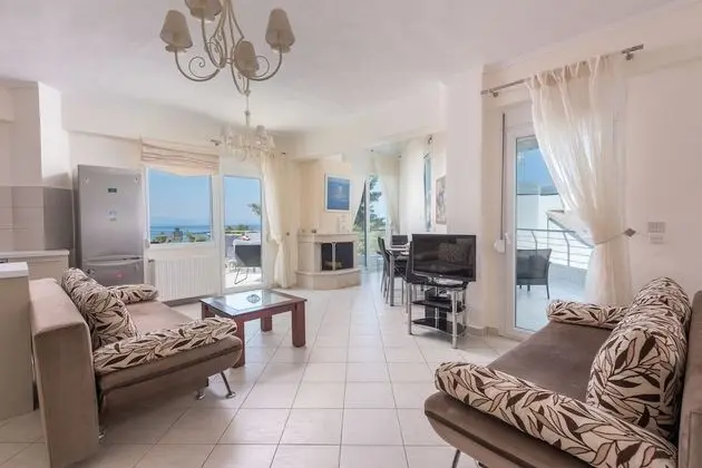 Dubleks, 2 Yatak Odası, Jakuzi, Deniz Manzaralı