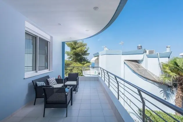 Dubleks, 2 Yatak Odası, Jakuzi, Deniz Manzaralı