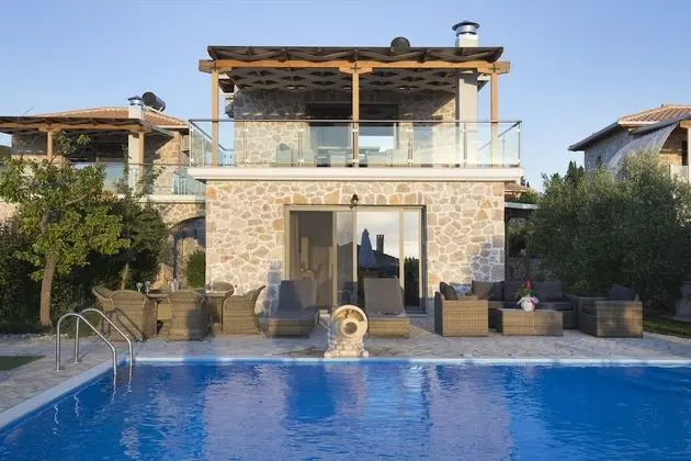 Villa, 1 Yatak Odası, Kişiye Özel Havuzlu, Deniz Manzaralı (Angela)