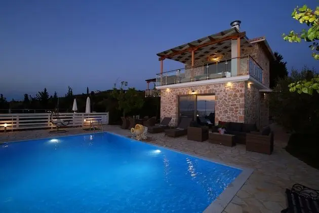 Villa, 1 Yatak Odası, Kişiye Özel Havuzlu, Deniz Manzaralı (Angela)