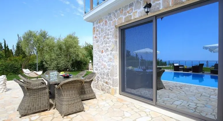 Villa, 1 Yatak Odası, Kişiye Özel Havuzlu, Deniz Manzaralı (Angela)