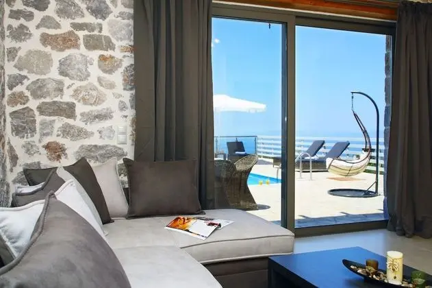 Villa, 1 Yatak Odası, Kişiye Özel Havuzlu, Deniz Manzaralı (Angela)