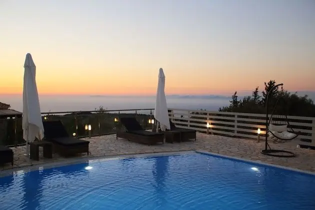 Villa, 1 Yatak Odası, Kişiye Özel Havuzlu, Deniz Manzaralı (Angela)