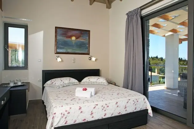 Villa, 1 Yatak Odası, Kişiye Özel Havuzlu, Deniz Manzaralı (Emily)