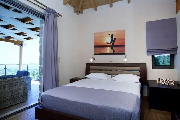 Villa, 1 Yatak Odası, Kişiye Özel Havuzlu, Deniz Manzaralı (Emily)