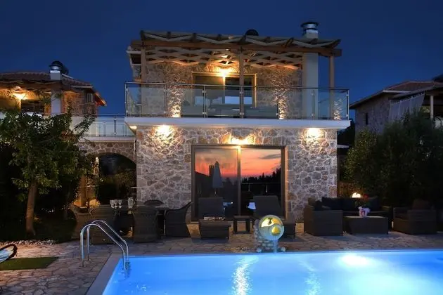 Villa, 1 Yatak Odası, Kişiye Özel Havuzlu, Deniz Manzaralı (Emily)