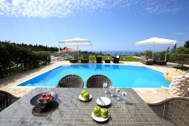 Villa, 1 Yatak Odası, Kişiye Özel Havuzlu, Deniz Manzaralı (Emily)