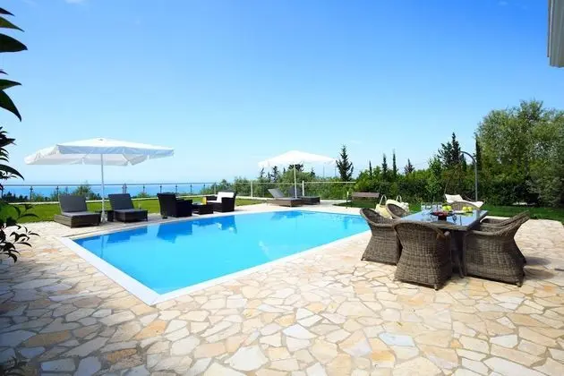 Villa, 1 Yatak Odası, Kişiye Özel Havuzlu, Deniz Manzaralı (Emily)