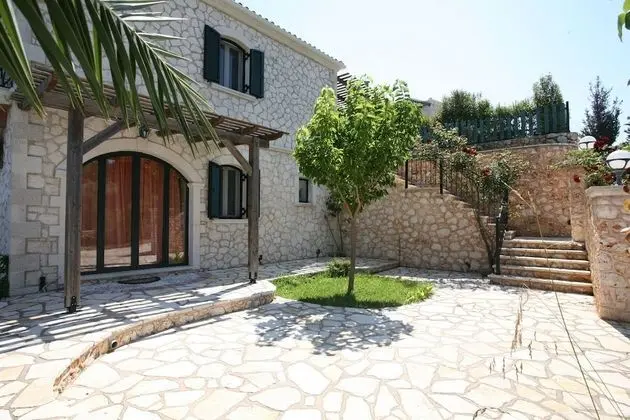 Family Villa, 3 Yatak Odası, Kişiye Özel Havuzlu, Deniz Manzaralı (Thanasis)