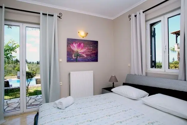Family Villa, 3 Yatak Odası, Kişiye Özel Havuzlu, Deniz Manzaralı (Thanasis)