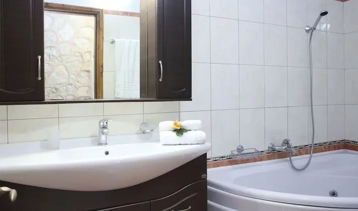 Family Villa, 3 Yatak Odası, Kişiye Özel Havuzlu, Deniz Manzaralı (Thanasis)