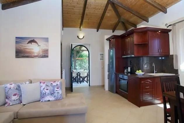 Family Villa, 3 Yatak Odası, Kişiye Özel Havuzlu, Deniz Manzaralı (Thanasis)
