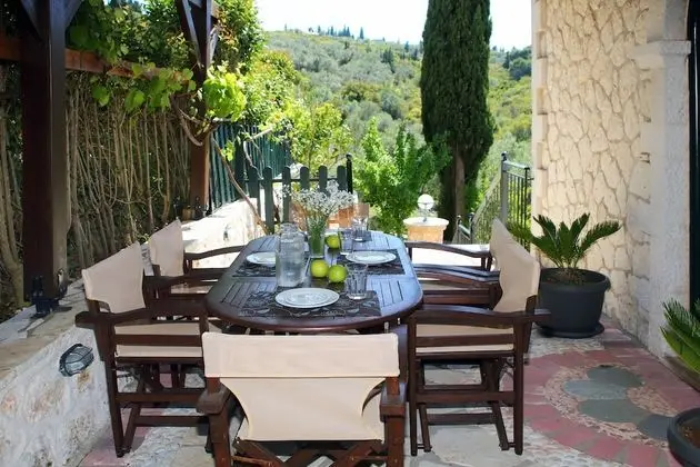 Family Villa, 3 Yatak Odası, Kişiye Özel Havuzlu, Deniz Manzaralı (Thanasis)