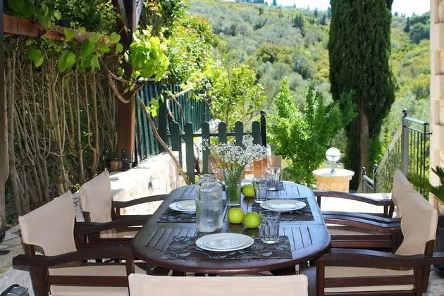 Family Villa, 3 Yatak Odası, Kişiye Özel Havuzlu, Deniz Manzaralı (Thanasis)