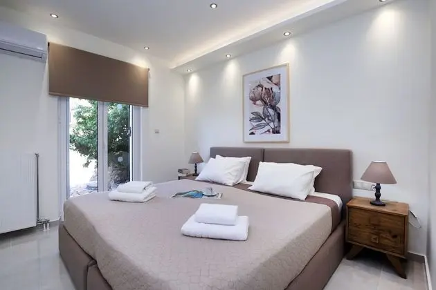 Family Villa, 3 Yatak Odası, Kişiye Özel Havuzlu, Deniz Manzaralı (Thanasis)