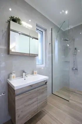 Family Villa, 3 Yatak Odası, Kişiye Özel Havuzlu, Deniz Manzaralı (Thanasis)