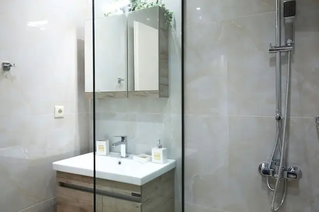 Family Villa, 3 Yatak Odası, Kişiye Özel Havuzlu, Deniz Manzaralı (Thanasis)